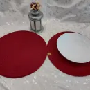 Комплект для сервировки стола: салфетки сервировочные (плейсматы), корзинка для хлеба