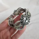 Браслет "Хрусталь" из бисера