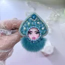 Брошь Любава зимняя