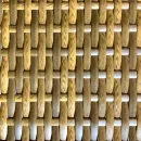 Обувница из искусственного ротанга