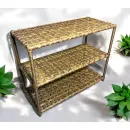 Обувница из искусственного ротанга