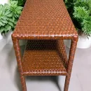 Обувница из искусственного ротанга