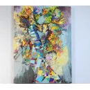 Интерьерная картина акрилом "Духовный эквивалент" авторская работа