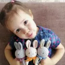 Погремушка зайчик