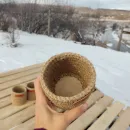 Стаканчик из джута