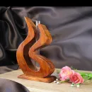 Ваза для цветов и сухоцветов.