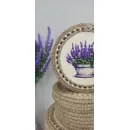 Корзина-шкатулка из джута Прованс.1.