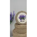 Корзина-шкатулка из джута Прованс.1.