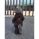 Игрушка тедди Волк на мотоцикле