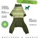 Вязанный комбинезон для собак