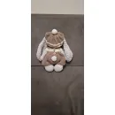 Игрушка вязанная заяц