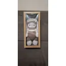 Игрушка вязанная заяц