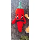 Игрушка амигуруми вязанная овощи