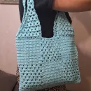 Сумка женская вязанная