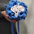 Сумка цветок