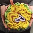 Сумка цветок