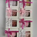 Свеча ручной работы «Пион» ароматическая