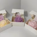 Свеча ручной работы «Пион» ароматическая