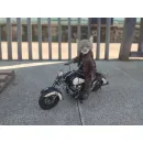 Игрушка тедди Волк на мотоцикле