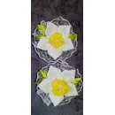 Банты и брошь — комплект