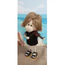 Кукла амигуруми — скрипач