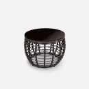 Кофейный стол "LOTUS" Шоколад металлик