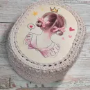 Корзина вязаная