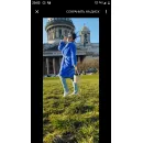 Шуба женская из Эко меха — искусственный мех фиолетовый й