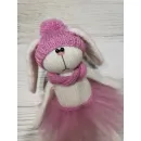 Мягкая игрушка ручной работы зайка