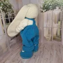 Игрушка — Заяц белый в стиле Тильда 38 см.