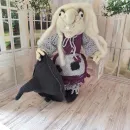 Баба Яга в стиле Амигуруми — кукла, игрушка