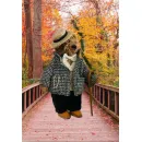 Интерьерная игрушка Медведь джентельмен