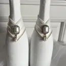 Свадебные чехлы на шампанское