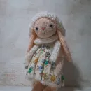 Мягкая игрушка Зайка в технике тедди