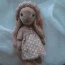 Мягкая игрушка Зайка в технике тедди