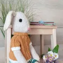 Мягкая игрушка ручной работы Зайка Тиль