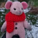 Мягкая игрушка Мышонок — компаньон для путешествий