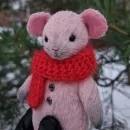 Мягкая игрушка Мышонок — компаньон для путешествий