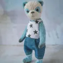 Мягкая игрушка Мишка панда в технике тедди