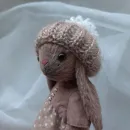 Мягкая игрушка Зайка в технике тедди