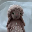 Мягкая игрушка Зайка в технике тедди