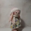 Мягкая игрушка Зайка в технике тедди