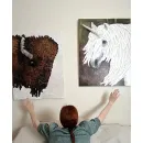 Волшебный Единорог:  панно, интерьерная картина