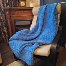 Плед "Море", детский 135*135 в упаковке сумка