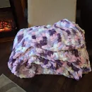 Плед "Сирень" 220*190 в упаковке сумка