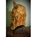 Скульптура Баба Яга из дерева, ручная работа