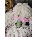 Кукла тильда ангел. Фея нежных роз. Интерьерная кукла