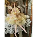 Кукла тильда ангел. Солнечная фея. Интерьерная кукла ручной работы.