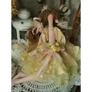 Кукла тильда ангел. Солнечная фея. Интерьерная кукла ручной работы.