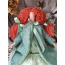 Кукла тильда в пальто Наталия. Текстильные куклы ручной работы